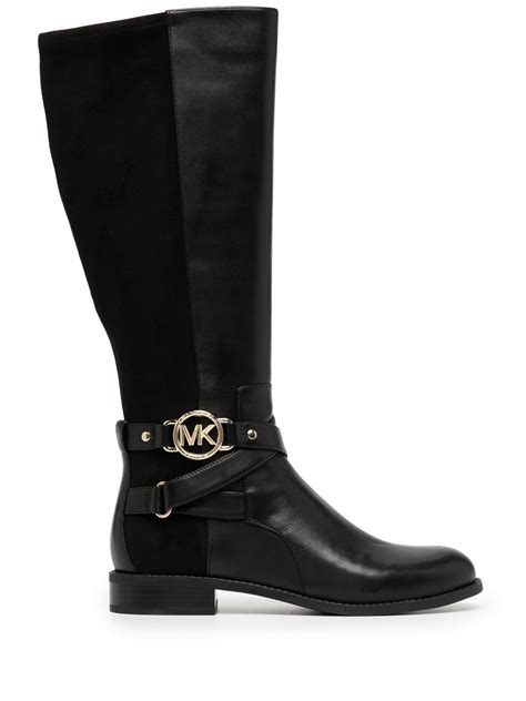 thigh high boots michael kors|michael kors adjustable buckle boots.